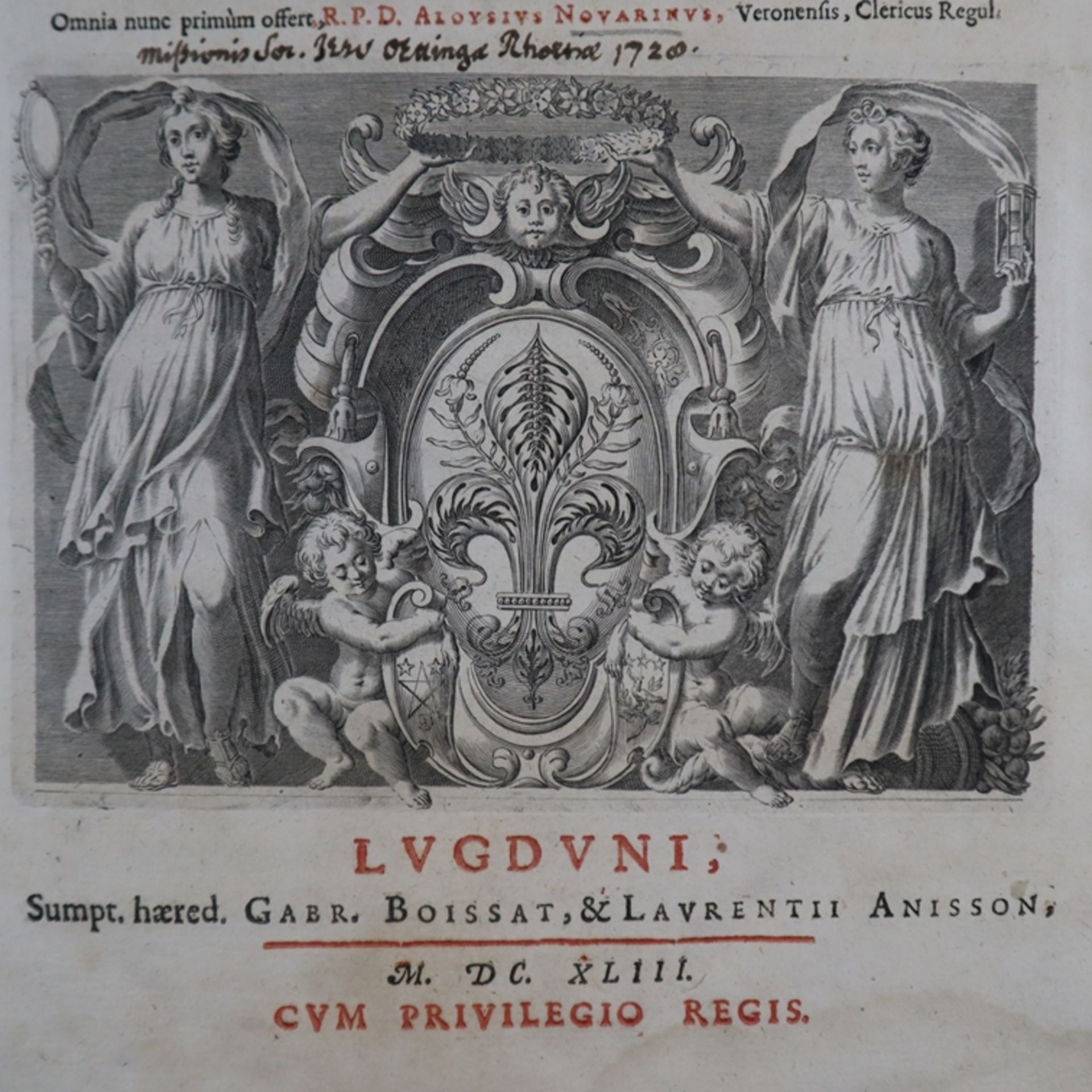 Novarini, Luigi (lat. Aloysius Novarinus/ (1594-1650), Mitglied des Theatiner-Ordens und Superior z - Bild 3 aus 9