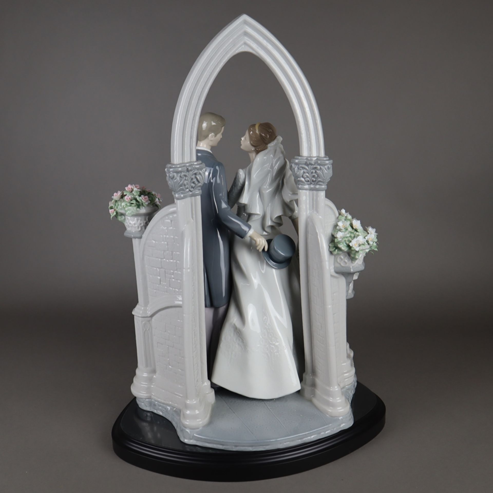 Figurengruppe "Ein Liebesversprechen/Una Promesa de Amor/A Vow of Love" - Lladro, Spanien, Porzell - Image 13 of 18