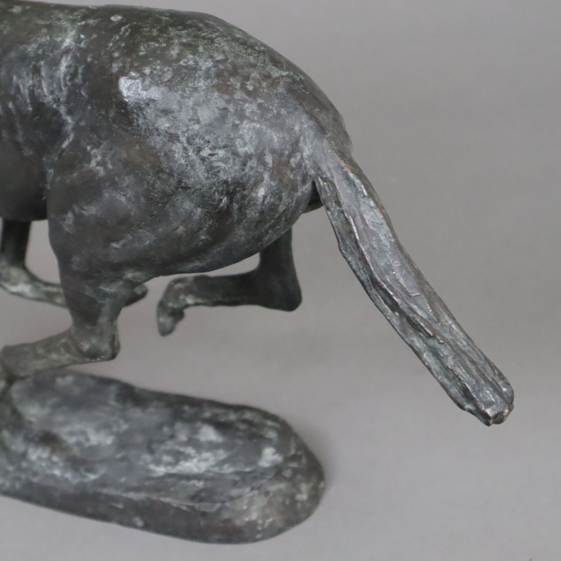 Stralendorff-Eilers, Friederun von (1916 Gamehl -2011 Preetz) - "Galoppierendes Pferd", Bronze, dun - Image 6 of 8