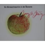 Beuys, Joseph (1921 Krefeld - 1986 Düsseldorf) - "Die Wärmezeitmaschine in der Ökonomie", handsigni