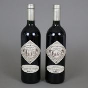 Weinkonvolut - 2 Flaschen, Masi - Serègo Alighieri, Valpolicella, Jahrgang 1995, 0,7 Liter, Etikett