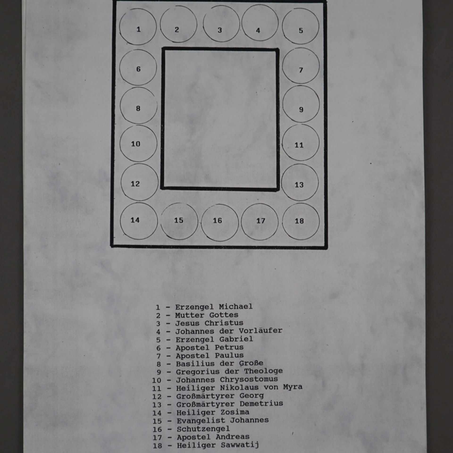 Reiseikone "Gottesmutter Freude aller Leidenden" - Russland, 18. Jh., Bronze, teils emailliert, rel - Bild 8 aus 9