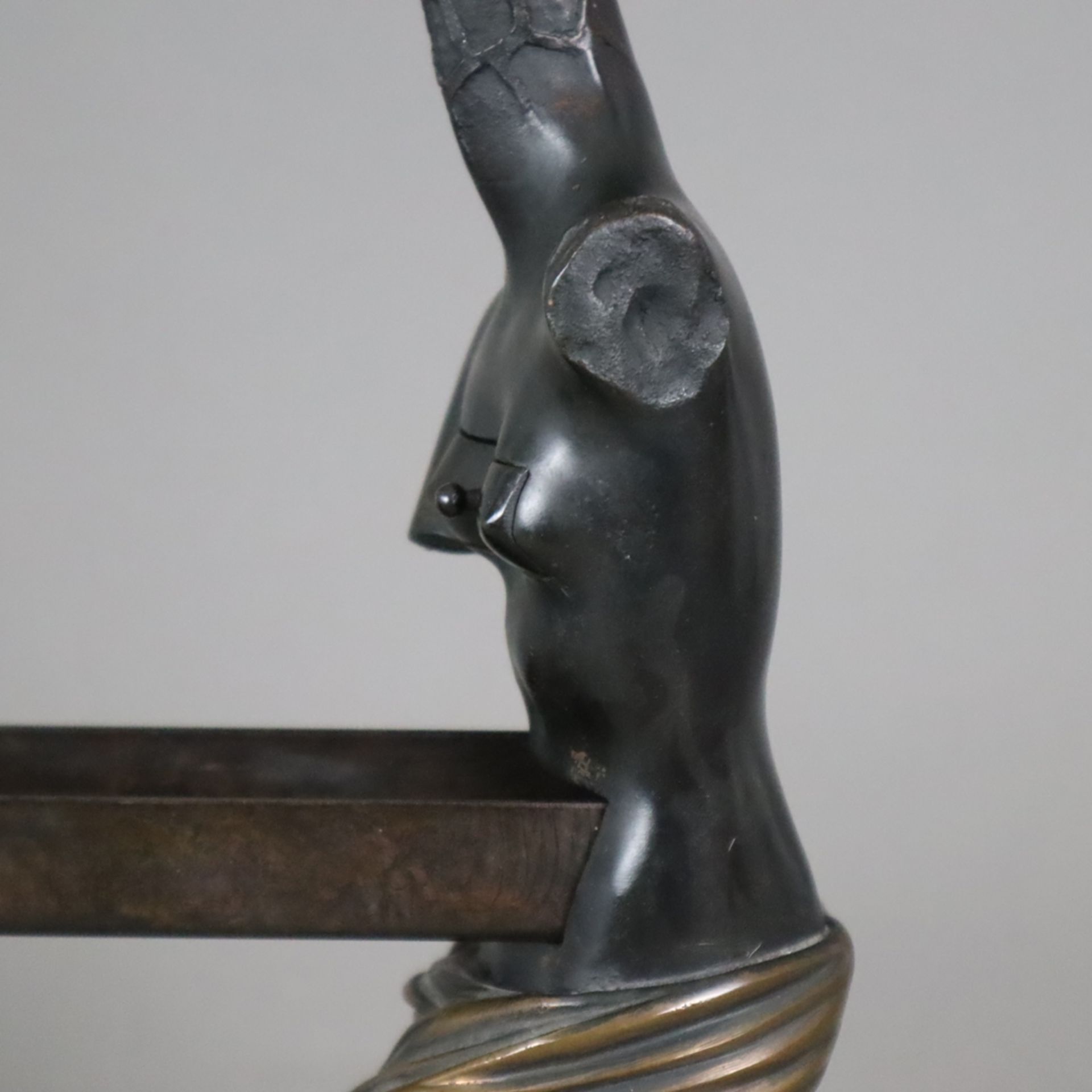 Dali, Salvador (1904 Figueras -1989 ebenda) - "Venus a la girafe", Bronze, dunkel patiniert, im Gus - Bild 10 aus 15