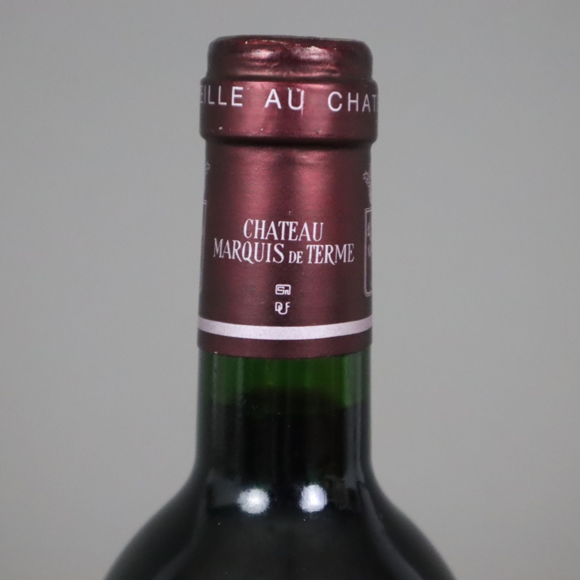 Weinkonvolut - 2 Flaschen,1 x Château Marquis de Terme, MARGAUX, 1999, 1 x Amarone della Valpolicel - Bild 2 aus 6