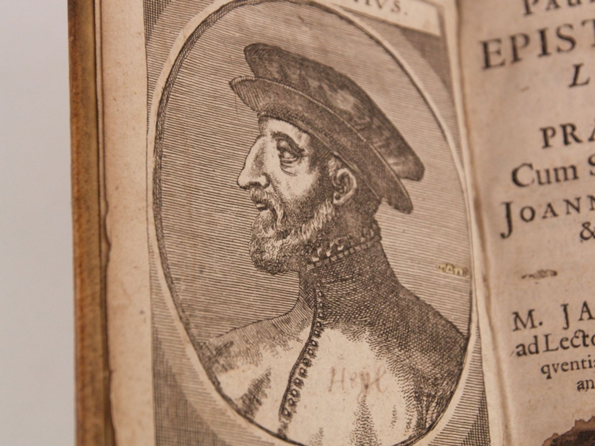 Manutius, Paulus - Paulli Manutii Epistolarum libri XII: Eiusdem Quae Praefationes, Cum Summariis a - Bild 4 aus 9