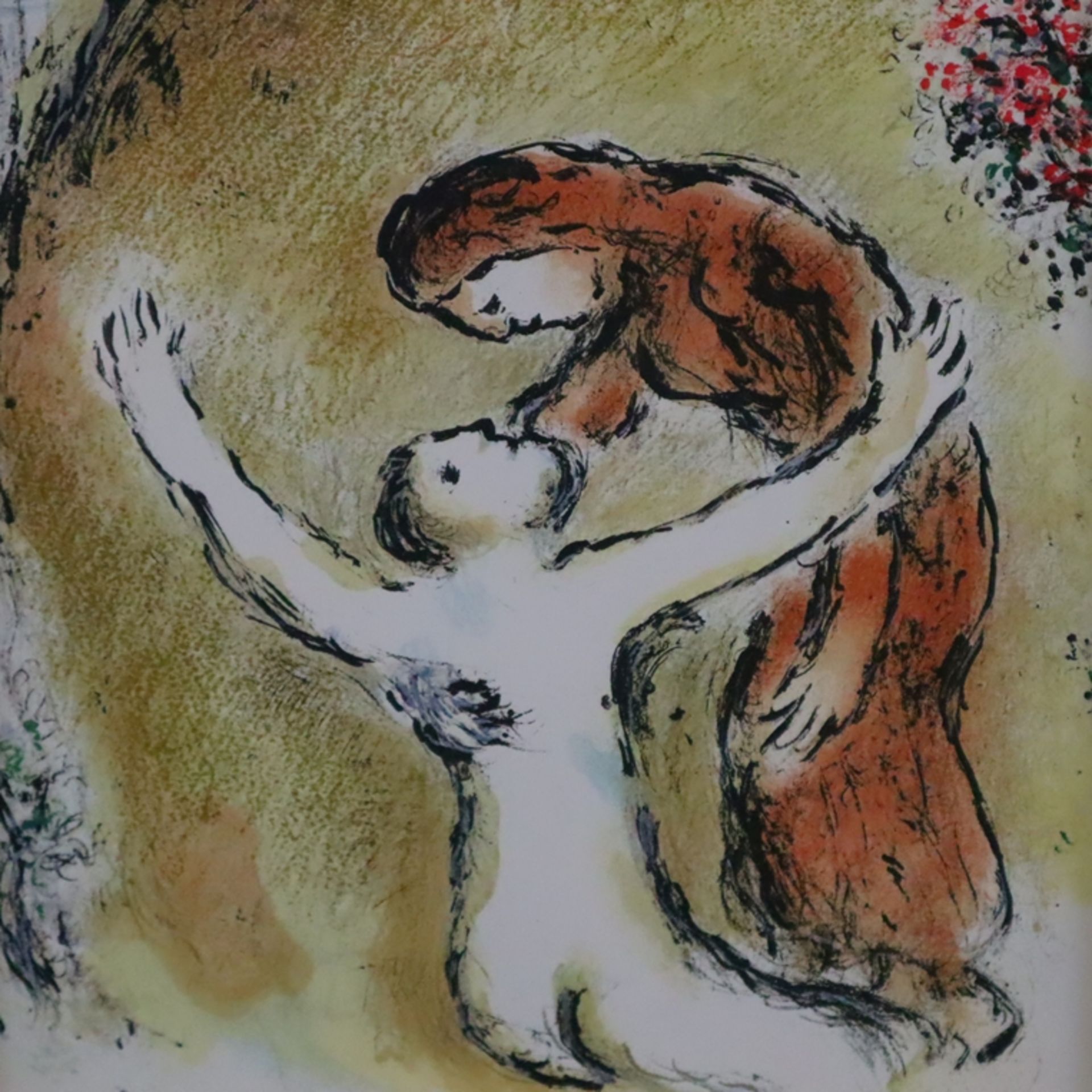 Chagall, Marc (1887-1985) - „L’âme d’Elpenor / Die Seele Elpenors “, Farblithografie aus Homère, L' - Bild 3 aus 6