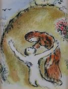 Chagall, Marc (1887-1985) - „L’âme d’Elpenor / Die Seele Elpenors “, Farblithografie aus Homère, L'