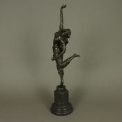Orientalische Tänzerin - Bronzefigur nach Claire Roberte Jeanne Colinet (1880-1950), auf einer Fußs