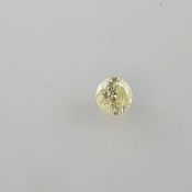 Loser Diamant im Brillantschliff - Gewicht 1,06 ct., Farbe: L (=C / getöntes Weiß), Reinheit: PI3, 