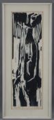 Unidentifizierte(r) Künstler/in (20. Jh.) - Abstraktion, 1962, Holzschnitt, unten rechts in Blei un