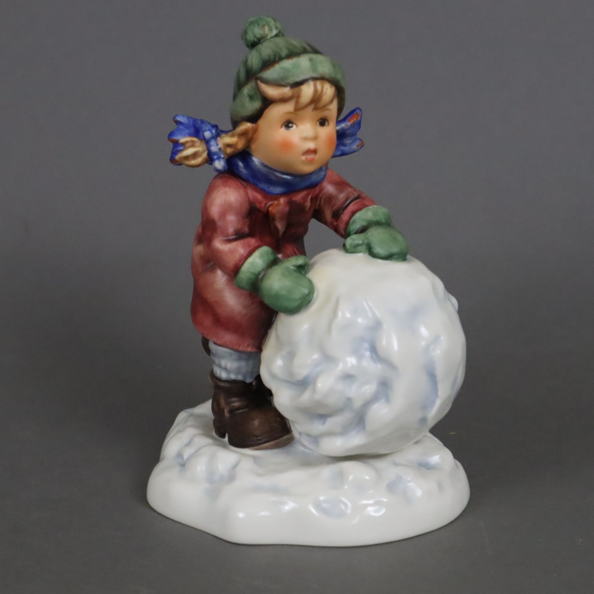 Sammlerset "Winterzauber" mit Steiff-Schneemann - Goebel/Steiff, 1999, Erste Ausgabe, zwei Hummel-F - Image 2 of 12