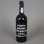 Portwein - Porto Kopke Colheita, Jahrgang 1984, 0,7 Liter, Wachs an der Kapsel leicht beschädigt