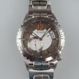 Armbanduhr CIMIER - Schweiz, Quarz-Uhrwerk: Ronda 6004.D, Edelstahl, Saphirglas entspiegelt, Ziffer
