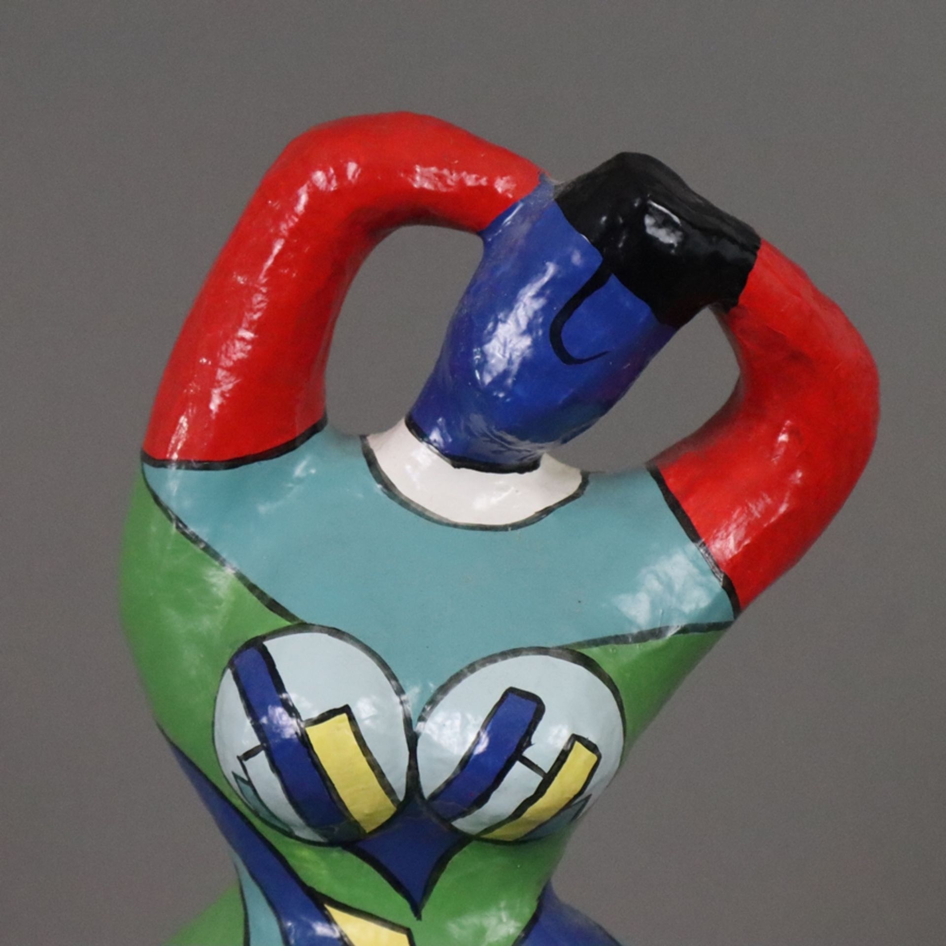 Saint-Phalle, Niki de (Neuilly-sur-Seine 1930-2002 San Diego, nach) - "Nana", Pappmaché, polychrom  - Bild 2 aus 7