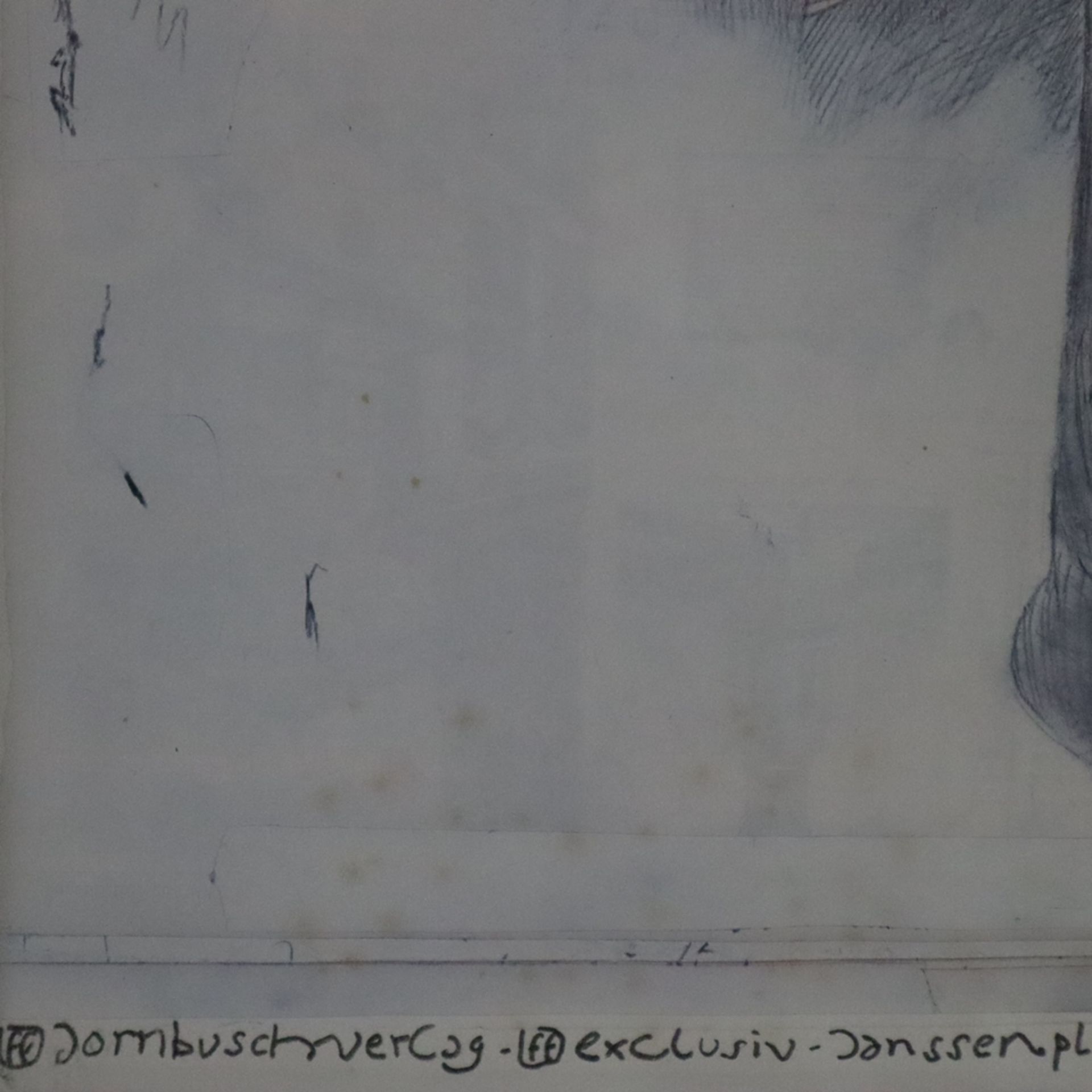 Janssen, Horst (1929 -Hamburg- 1995) - Artischoke, Farboffsetlithographie, 1980, rechts unten mit B - Bild 5 aus 6