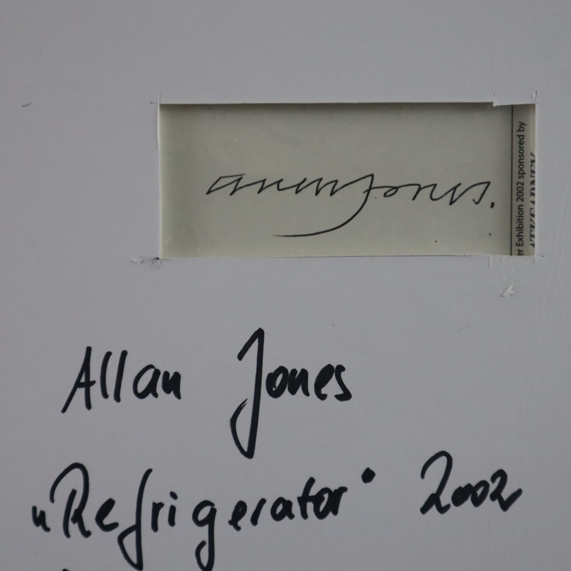 Jones, Allen (*1937 Southampton) - "Refrigerator" (2002), Multiple, Kunstpostkarte mit rückseitiger - Bild 5 aus 5