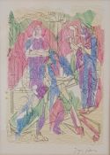 Villon, Jacques (1875 Damville- 1963 Puteaux bei Paris) - "Virgilius Maro", Lithographie aus der Fo