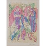 Villon, Jacques (1875 Damville- 1963 Puteaux bei Paris) - "Virgilius Maro", Lithographie aus der Fo