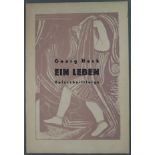 Heck, Georg (1897 -Frankfurt/M.- 1982) - Mappe "Ein Leben", Holzschnittfolge mit 8 Orig.-Holzschnit