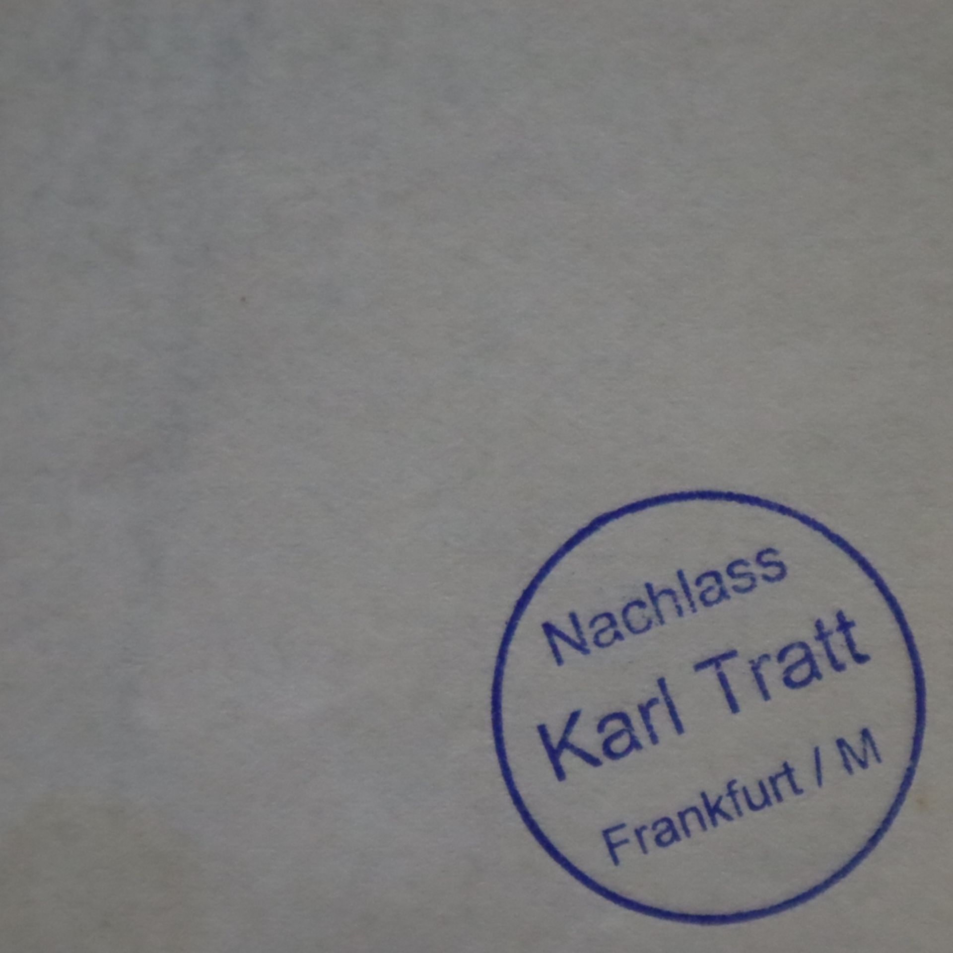 Tratt, Karl (1900 Sindlingen - 1937 Frankfurt am Main/ Meisterschüler von Max Beckmann in der neu e - Bild 5 aus 5