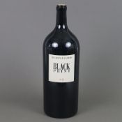 Wein - Markus Schneider Black Print, 2012 Pfalz Rotwein Cuvée, Deutschland, 14,5 %, Korkenverschlus