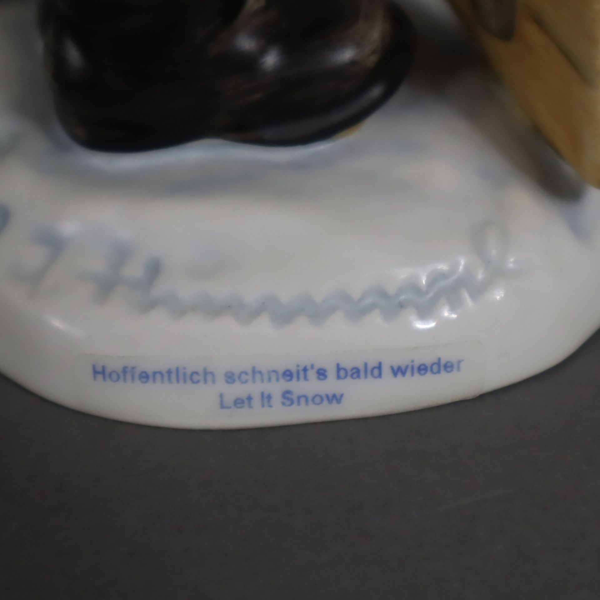 Sammlerset "Winterzauber" mit Steiff-Schneemann - Goebel/Steiff, 1999, Erste Ausgabe, zwei Hummel-F - Image 8 of 12