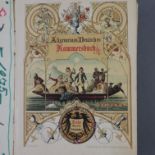 Kommersbuch - "Schauenburgs Allgemeines Deutsches Kommersbuch", Lahr, Druck und Verlag von Moritz S