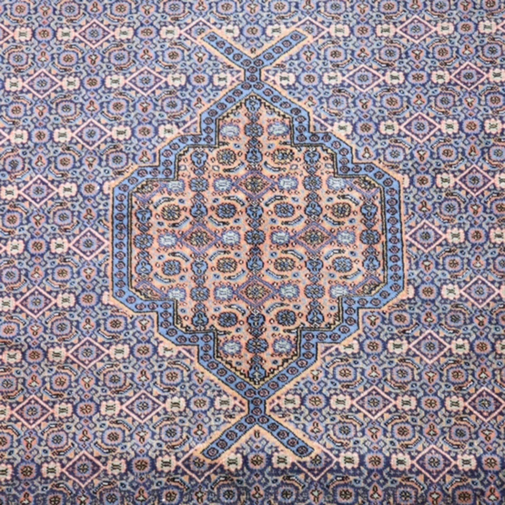 Orientteppich - Ardebil, Iran, um 1970, Wolle, handgeknüpft, ca.300.000 Knoten/qm, Senneh-Knoten, d - Bild 2 aus 7