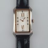 Armbanduhr CIMIER - Schweiz, Quarz-Uhrwerk: ETA 901.001, bicolor: Edelstahl/PVD gelb, bombiertes Ge