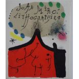 Miró, Joan (1893 Montroig - 1983 Mallorca) - Frontispiz für "Lithographies I", Original-Lithografie