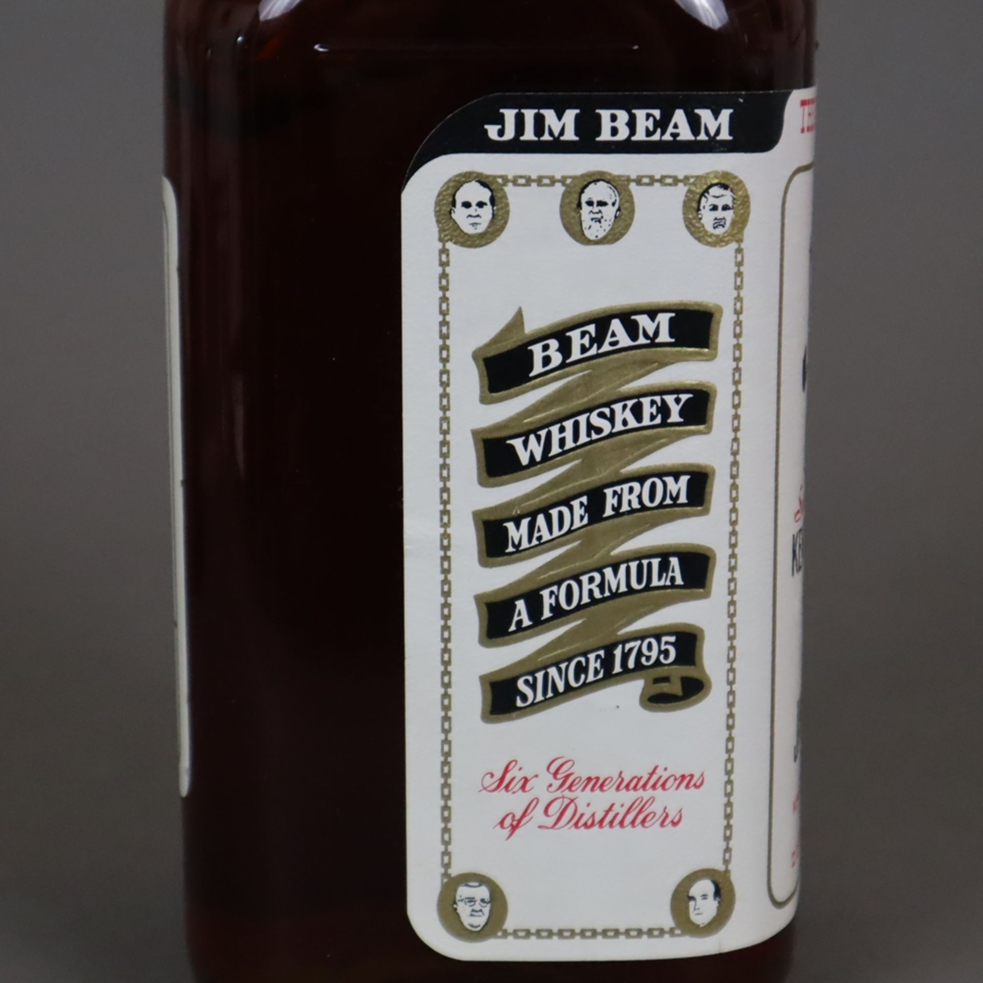 Whiskey - Jim Beam 1,75 Liter Bourbon Whiskey in Henkelflasche, distilled in Kentucky - Image 6 of 7