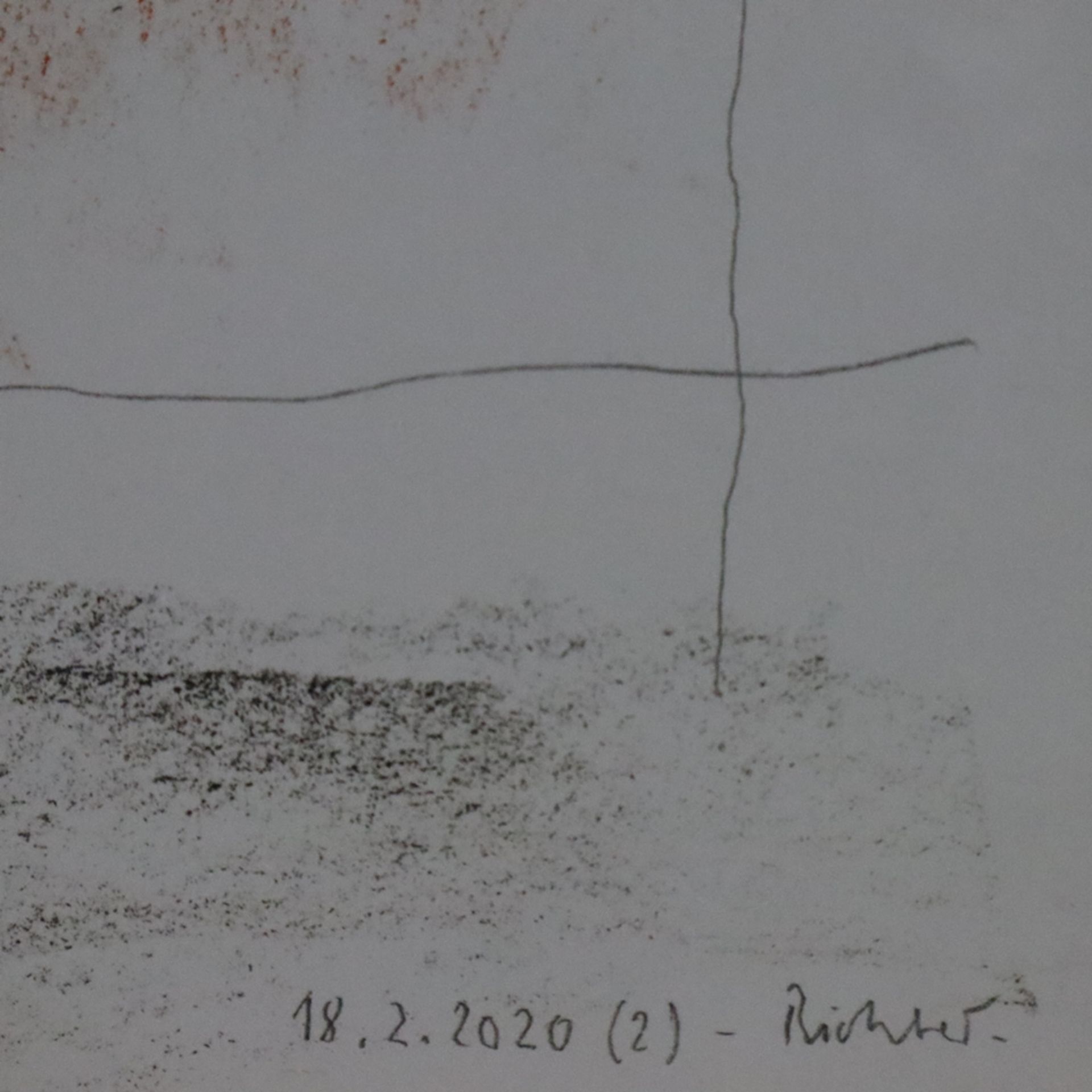Richter, Gerhard (*1932 Dresden) - "18.2.2020 (2)", Multiple, Farboffsetdruck nach Originalzeichnun - Image 4 of 5