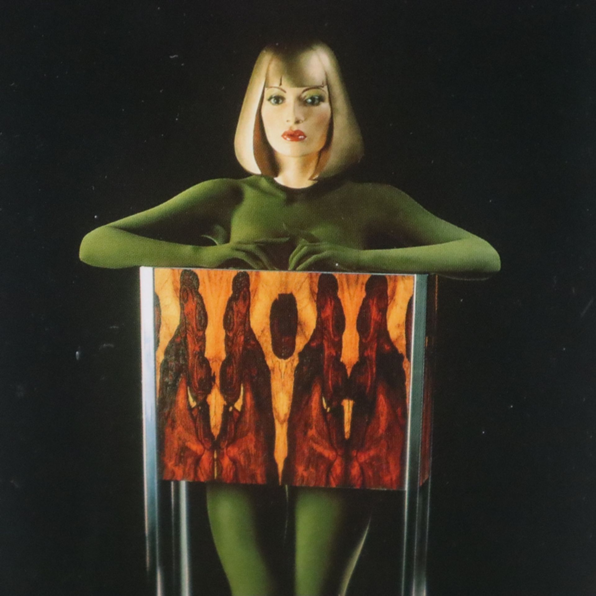 Jones, Allen (*1937 Southampton) - "Refrigerator" (2002), Multiple, Kunstpostkarte mit rückseitiger - Bild 3 aus 5