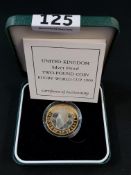 1999 RUGBY SILVER PROOF COIN