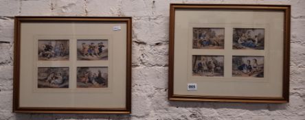 2 FRAMED CLASSICAL ETCHINGS