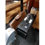 2 VINTAGE BRIEFCASES