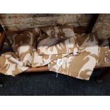 BRITISH ARMY DESERT/TROPICAL DPM CAMOUFLAGE COMBAT TROUSERS AND JACKET