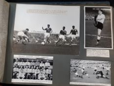 OLD FOOTBALL SCRAP/PHOTO ALBUM