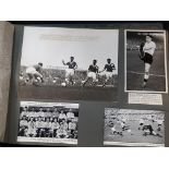 OLD FOOTBALL SCRAP/PHOTO ALBUM