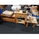 MODERN HALL TABLE, SIDE TABLE AND TV UNIT