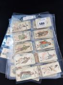 SELECTION OF CIGARETTE CARDS (OLIVER TWIST ETC)