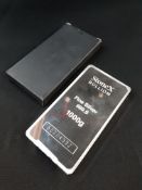 SILVER BAR FROM STONEX BULLION FINE SILVER 999.9 - 1000 GRAMS