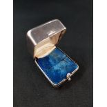 ANTIQUE SILVER RING BOX