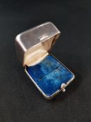 ANTIQUE SILVER RING BOX
