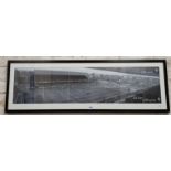 FRAMED MOMENTO - LANSDOWNE ROAD WITH PRINTED TIMELINE TO BACK