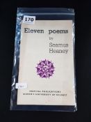 BOOKLET - ELEVEN POEMS BY SEAMUS HEANEY