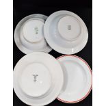 LARGE QUANTITY OF THIRD REICH TABLEWARE TO INCLUDE ROSENTHAL AND SOME FROM OFFICERS MESS