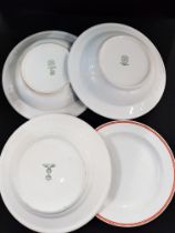 LARGE QUANTITY OF THIRD REICH TABLEWARE TO INCLUDE ROSENTHAL AND SOME FROM OFFICERS MESS