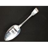 IRISH SILVER SERVING SPOON DUBLIN 1813 JOHN PITTAR 9' CIRCA 74G