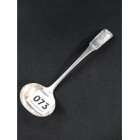 GEORGIAN SILVER LADLE GLASGOW